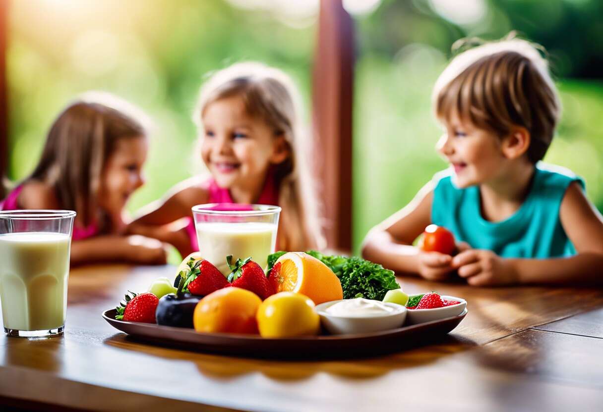 Le rôle du yaourt dans une alimentation équilibrée pour les enfants