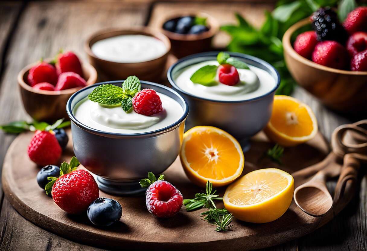 Qu'est-ce qui fait la singularité d'un yaourt artisanal aromatisé ?