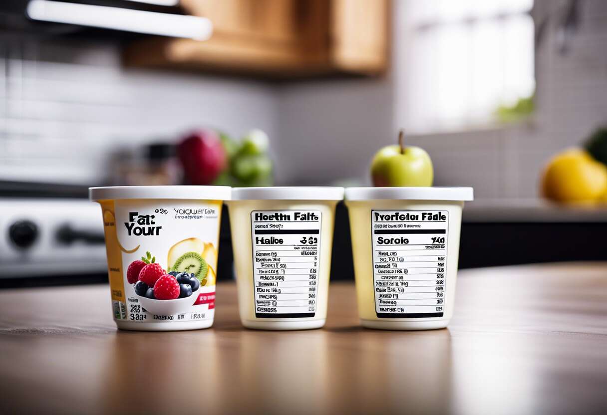 Décryptage nutritionnel : que contiennent réellement les yaourts 0% ?