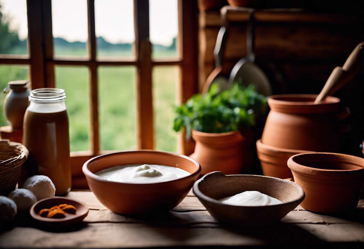 L'art ancestral de la fabrication du yaourt artisanal
