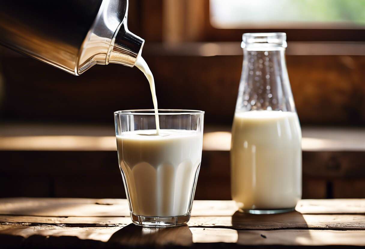 Choisir le bon lait : qualité et origine pour un yaourt réussi