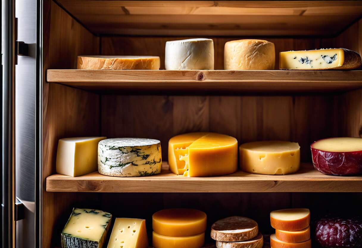 Au cœur du réfrigérateur : où et comment stocker le fromage ?