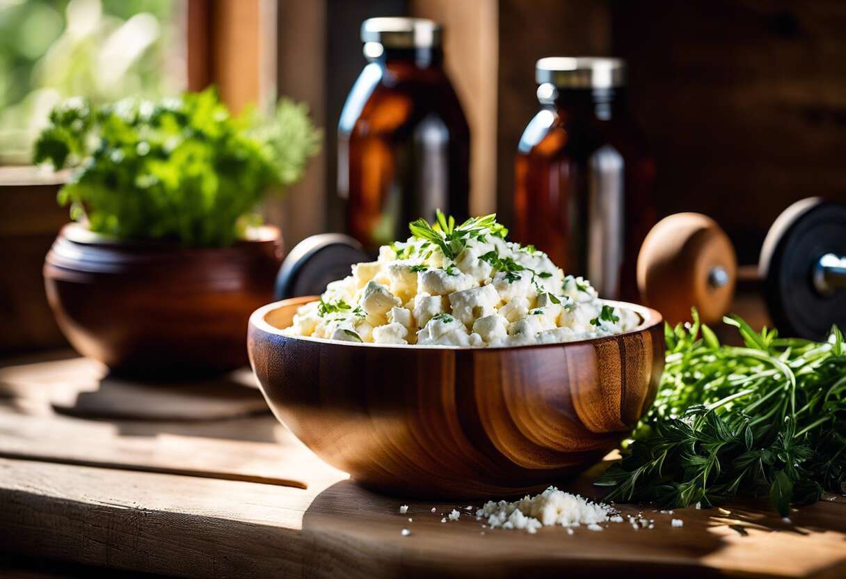 Cottage cheese : le fromage frais qui booste les muscles