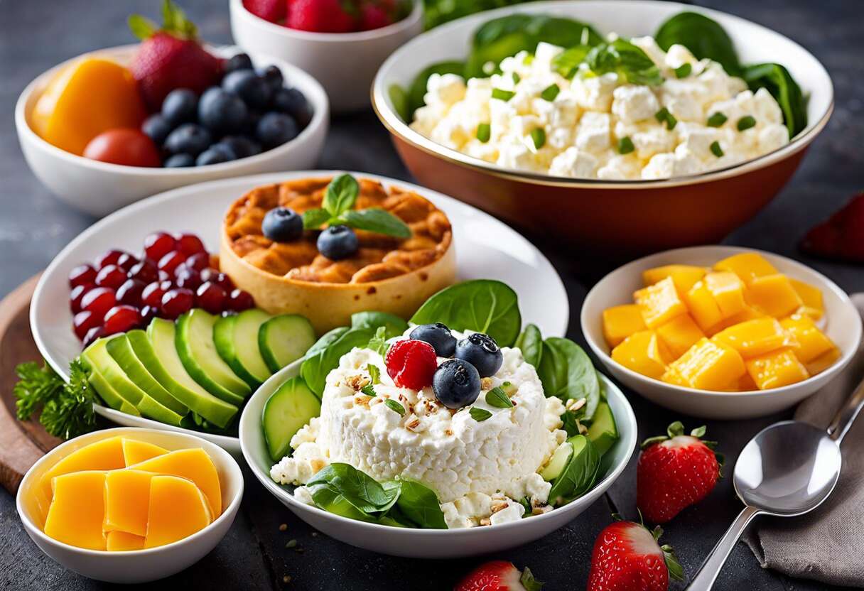 Recettes protéinées à base de cottage cheese pour un quotidien gourmand et sain