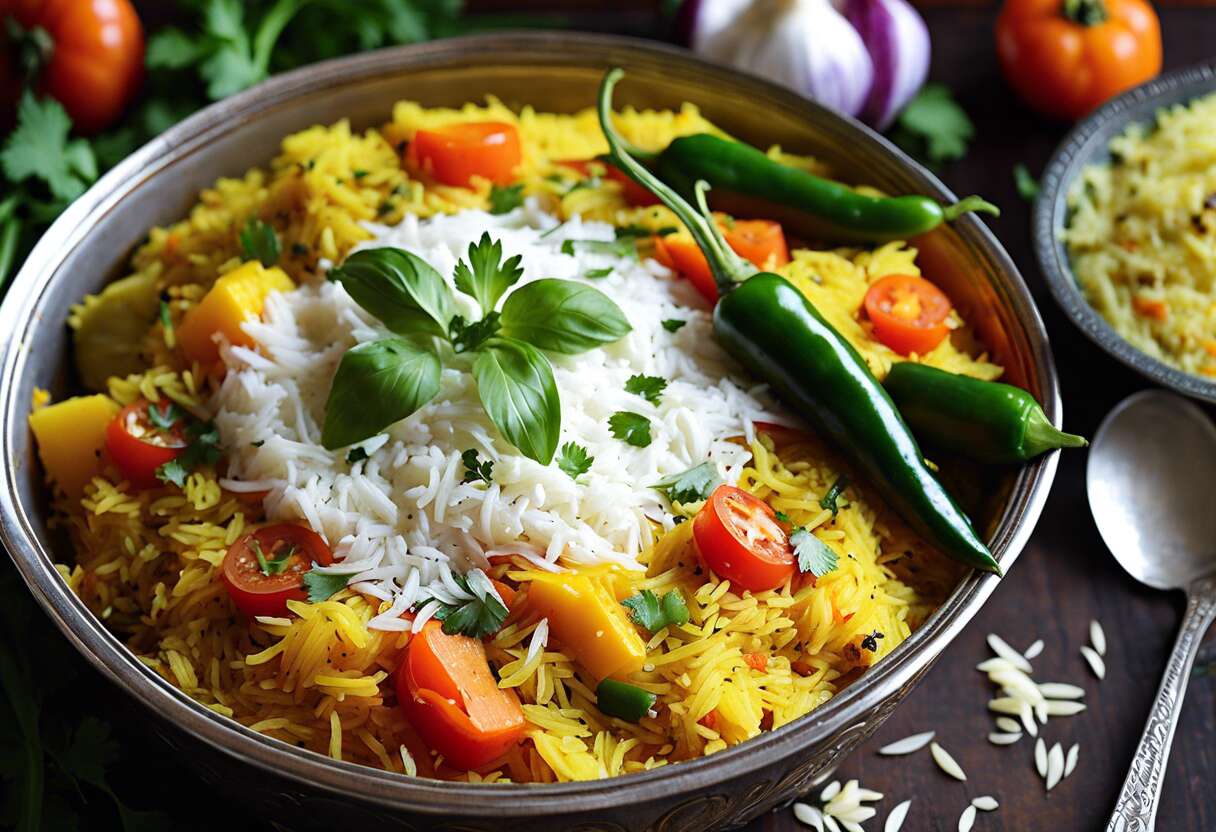 Biryani au yaourt et aux légumes, un réconfort culinaire