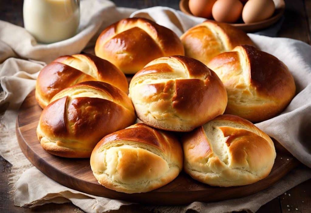 Petits pains au lait : recette facile pour un petit déjeuner gourmand