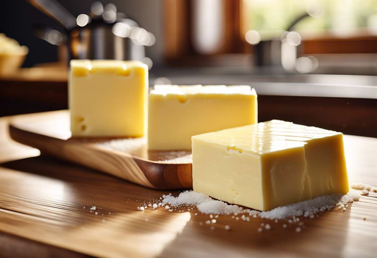 Beurre doux versus beurre salé : comprendre la différence
