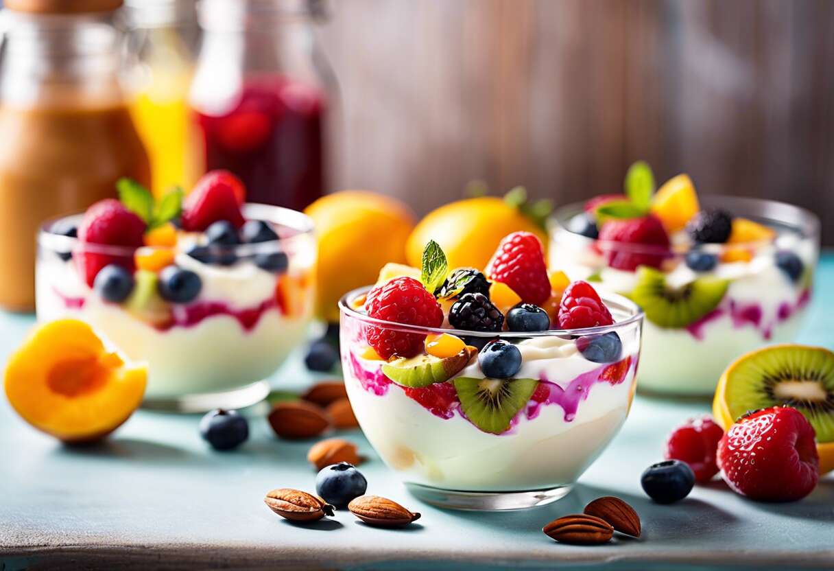 Varier les plaisirs : idées recettes avec yaourt pour débuter la journée