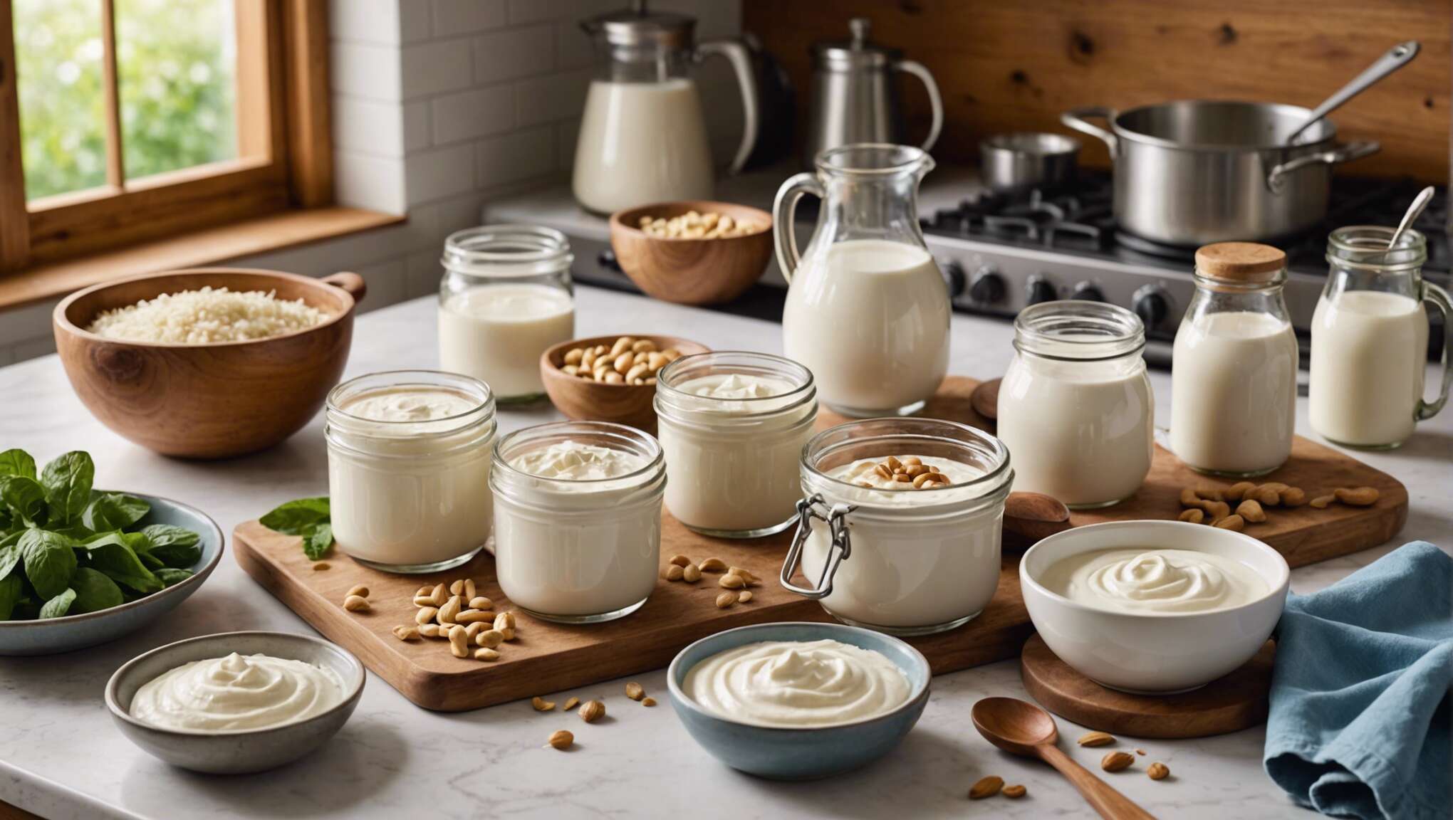 Végétaliser vos plats : crèmes végétales et laits épaissis