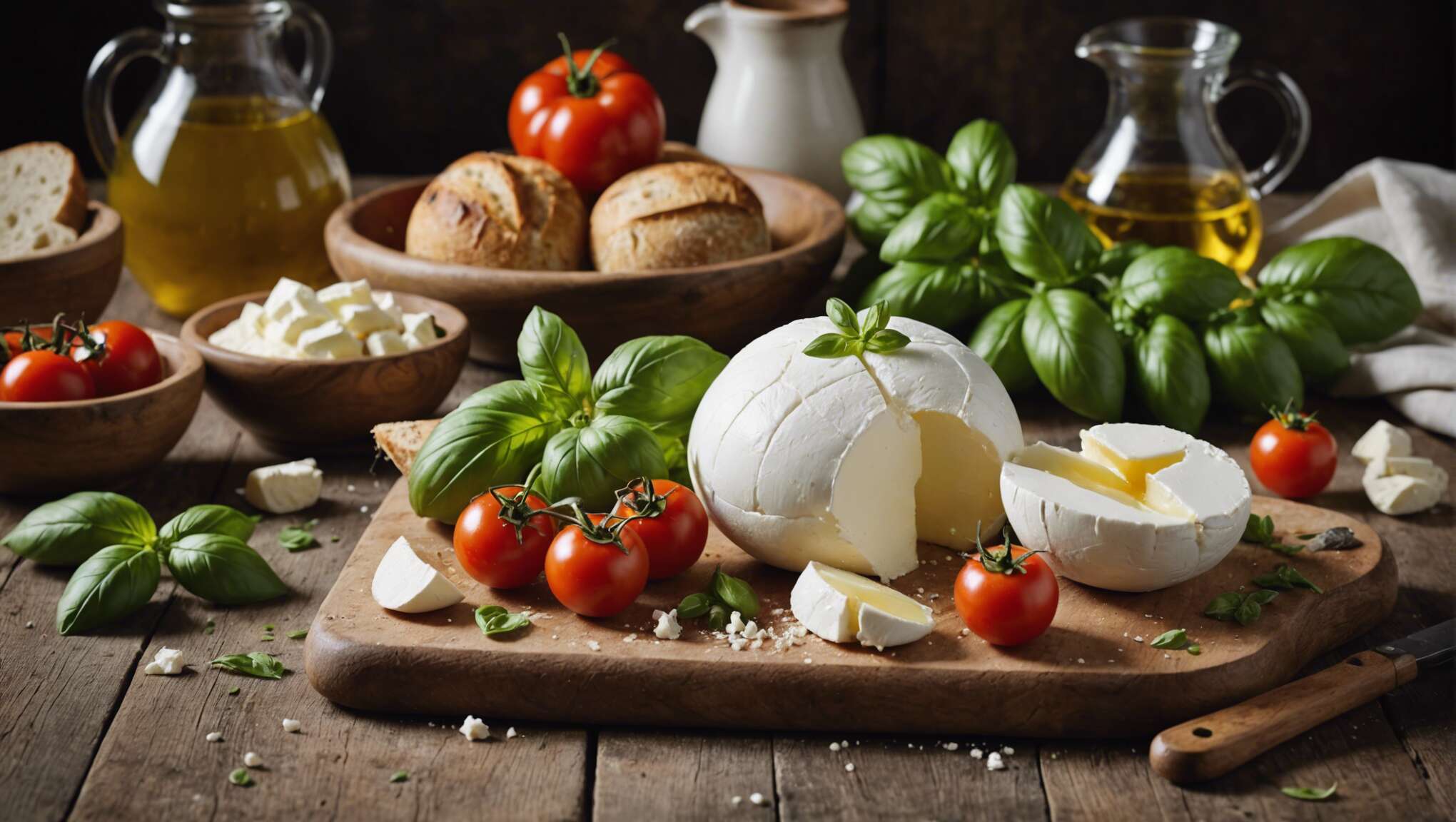 Des idées recettes originales avec la mozzarella di bufala