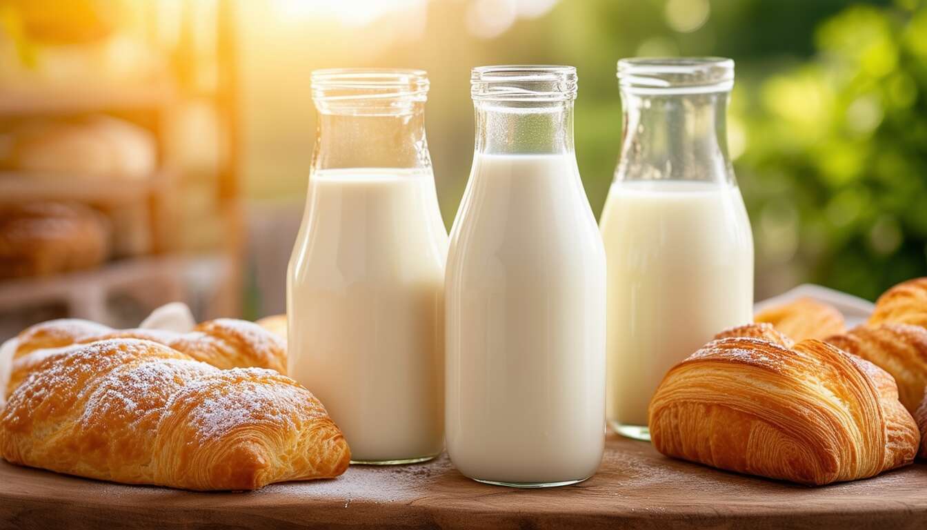 Quel type de lait pour quelles recettes en pâtisserie ?