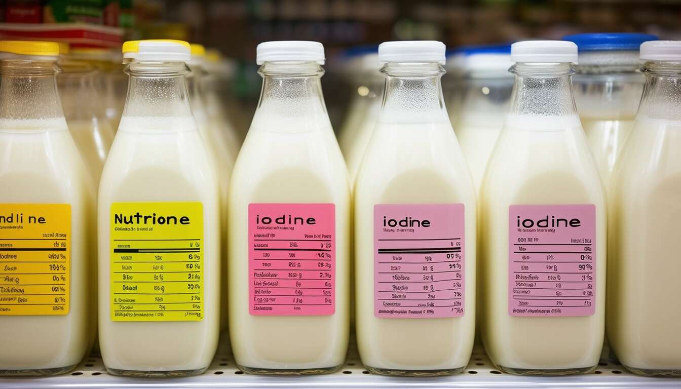 L'importance de l'iode dans l'alimentation : le rôle du lait