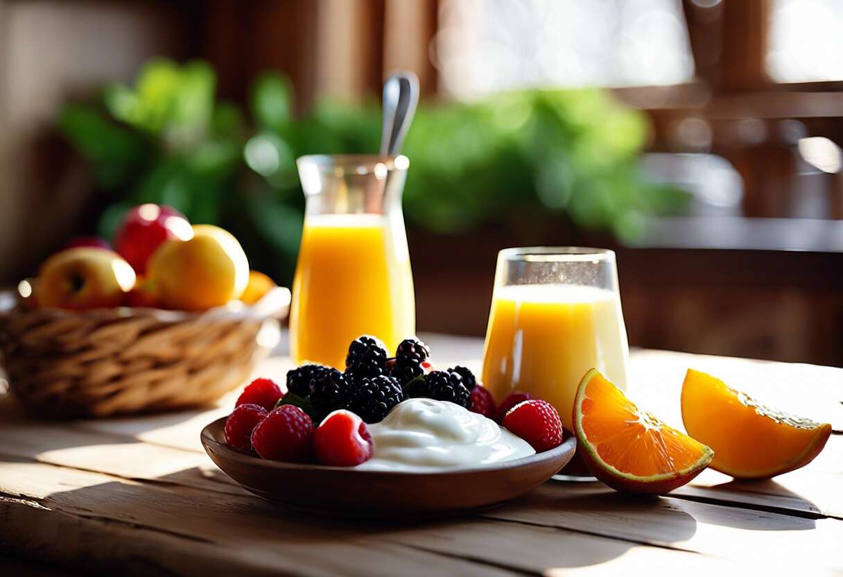 Gourmandises matinales : associer fruits et yaourts pour un réveil vitaminé