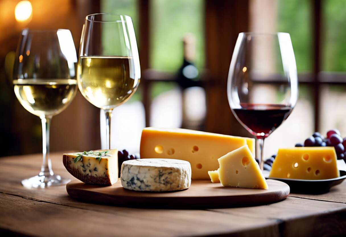 Dégustation raffinée : les vins blancs à privilégier avec le fromage
