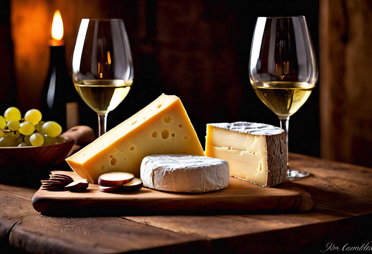Vins blancs et fromages à pâte molle : les accords incontournables