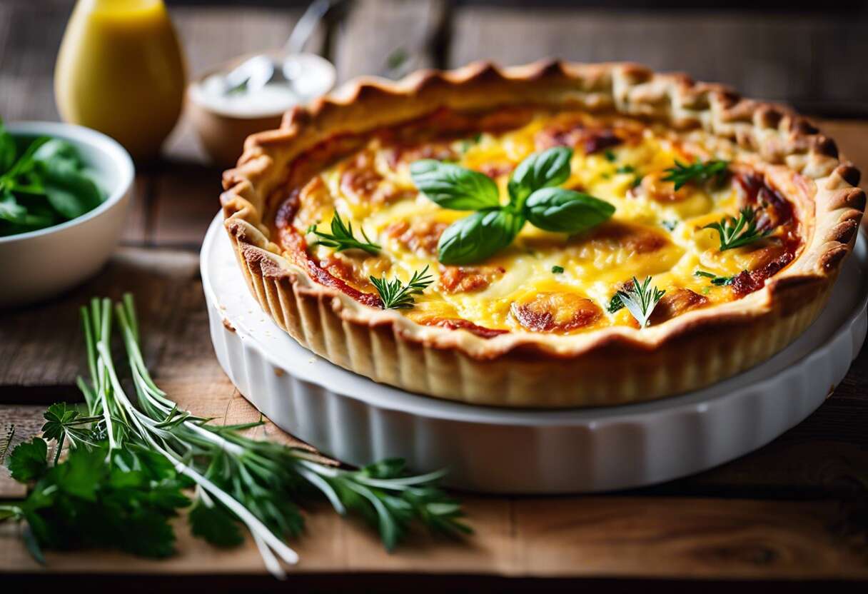 Les secrets d’une quiche réussie : choix et utilisation de lacrèmefraîche