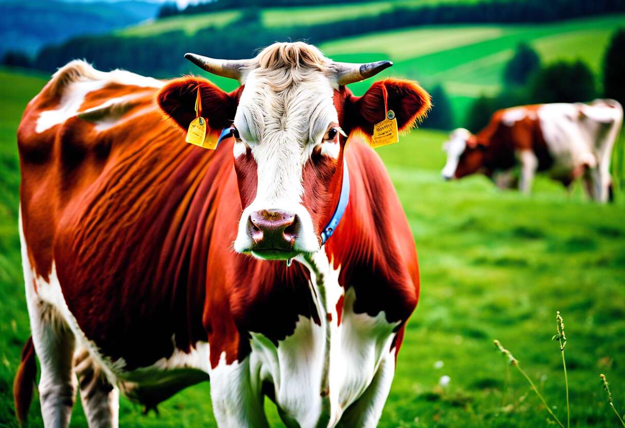 La montbéliarde: race bovine emblématique du comté