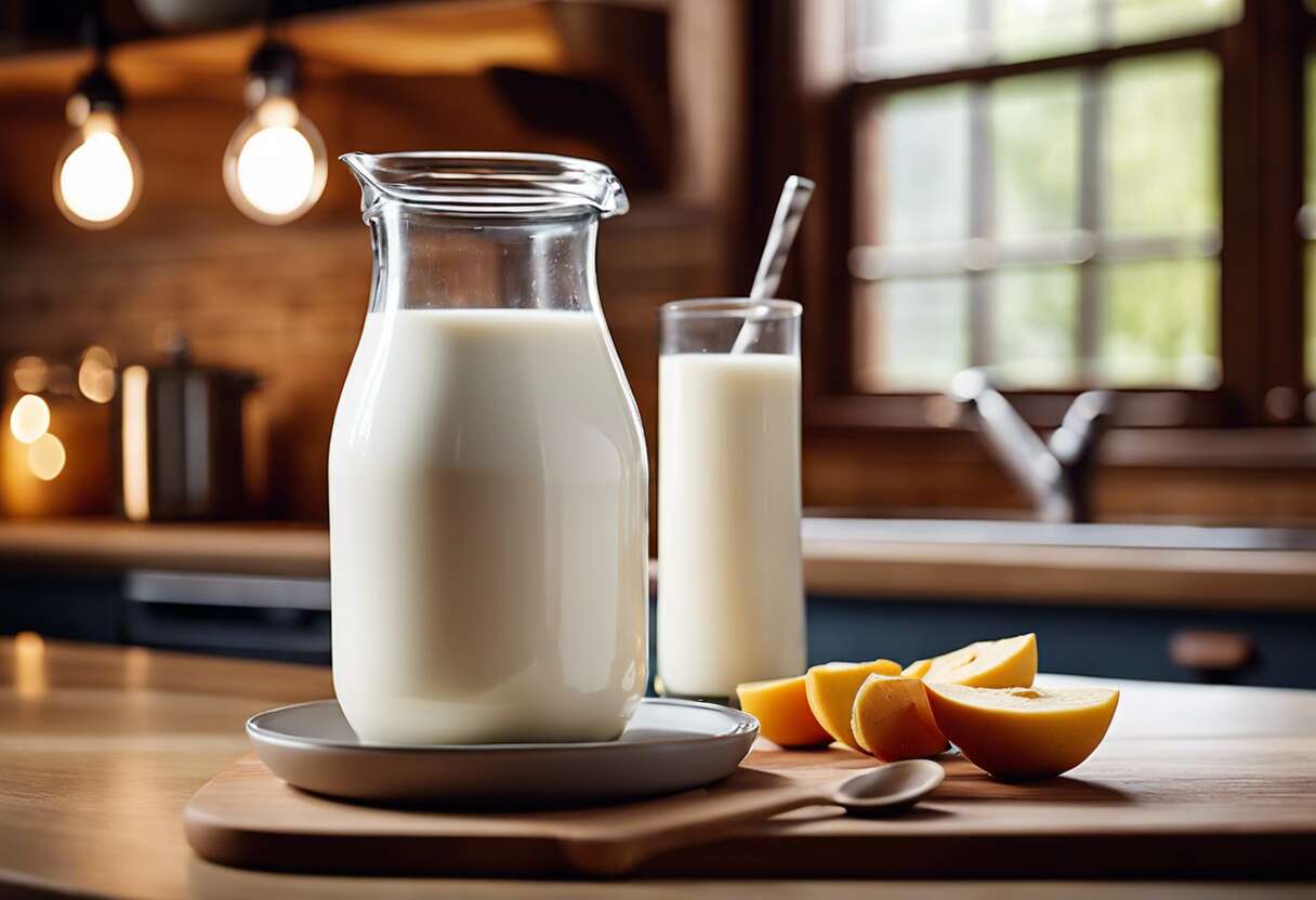 Choisir le lait adapté pour un yaourt onctueux