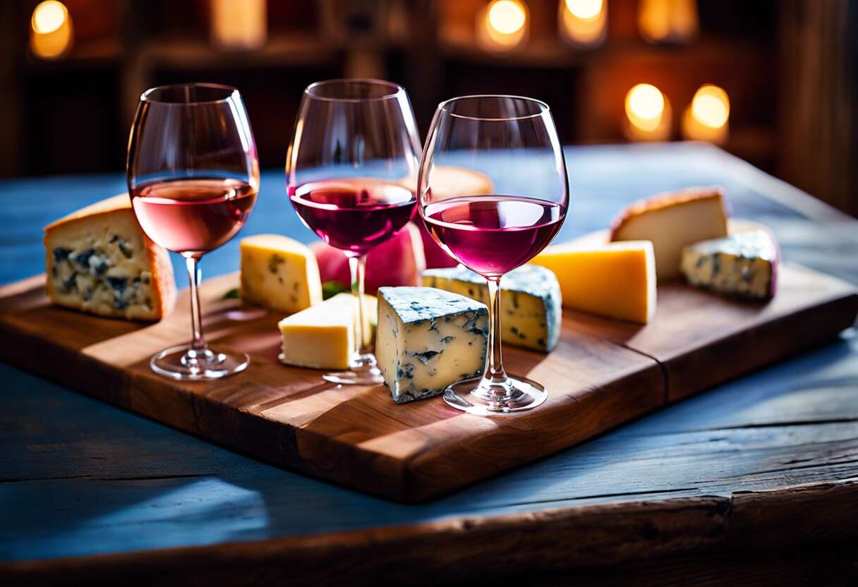 Rosés et bleus, une harmonie audacieuse à découvrir