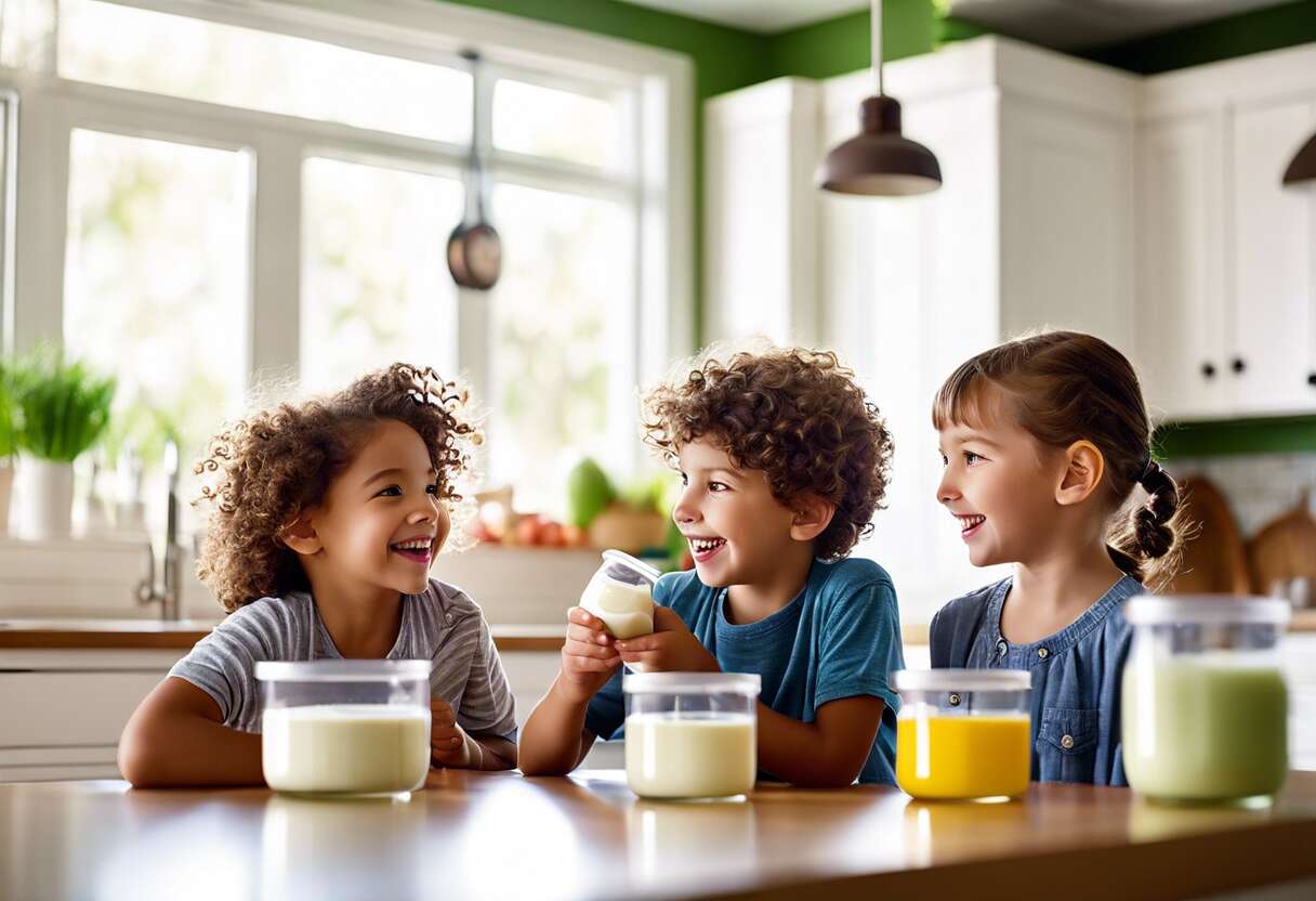 Enfants et yaourts probiotiques : conseils pour une consommation saine