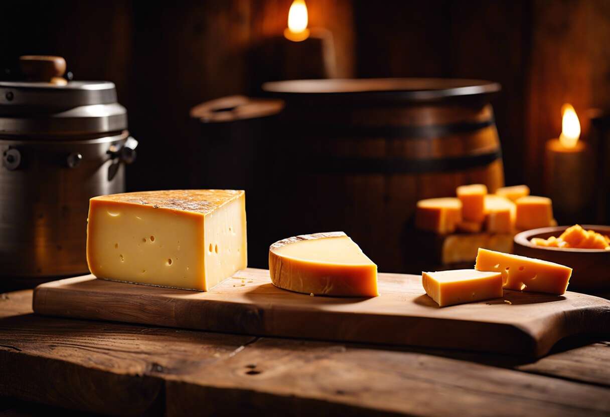 Maîtriser la température pour un cheddar affiné à la perfection