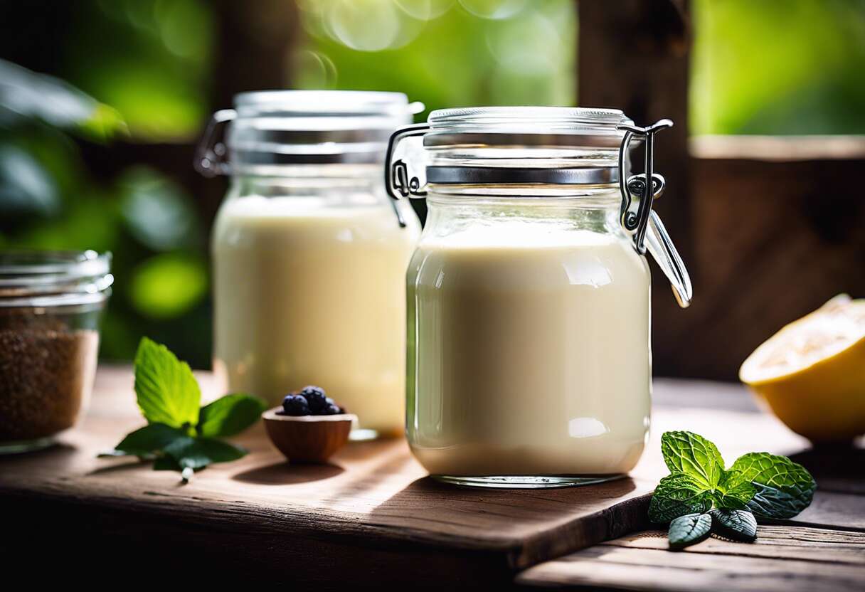 élaboration d'une crème fraîche maison : ingrédients et matériel nécessaires