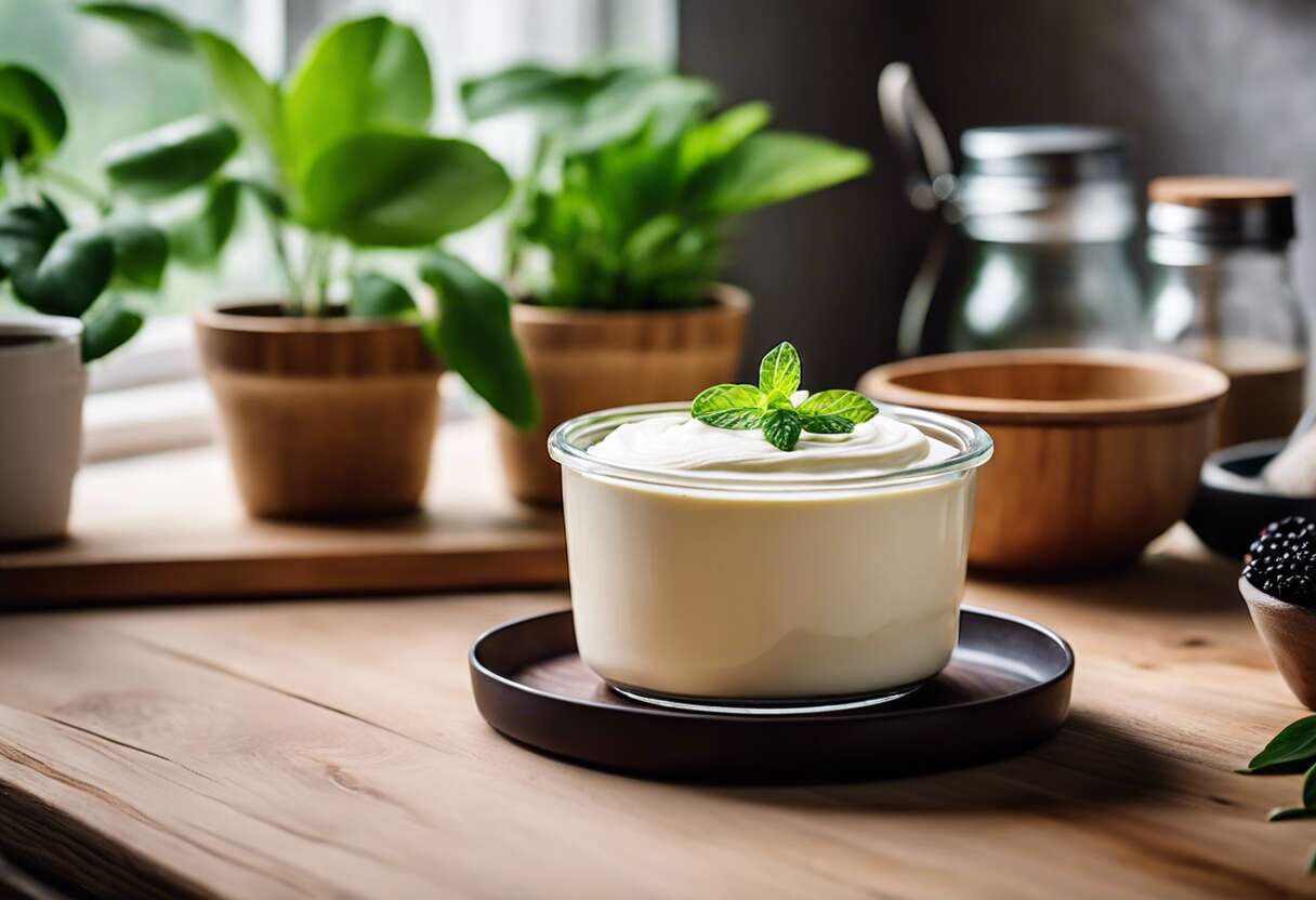 Utilisations culinaires variées de la crème fraîche fait-maison