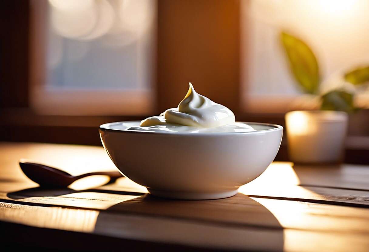 La température idéale pour servir un yaourt