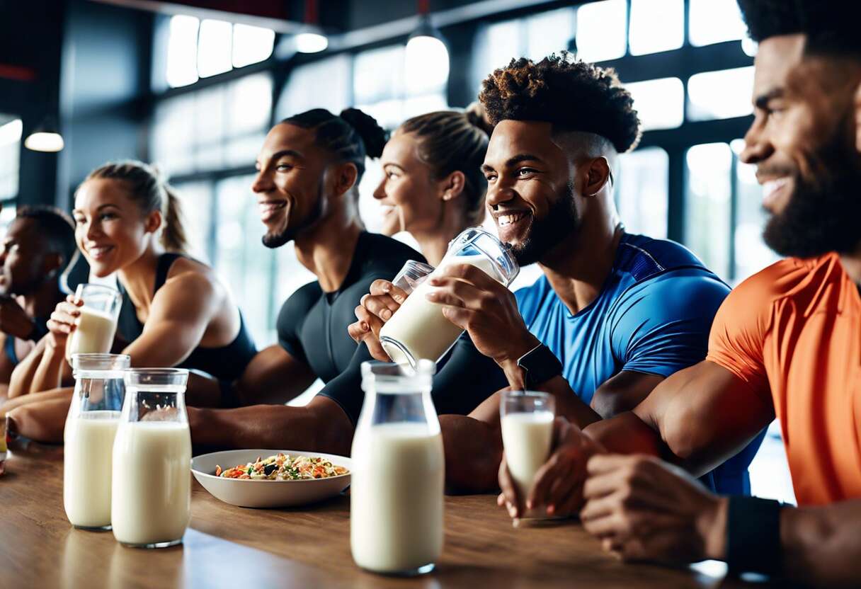 Idées recettes pour intégrer le lait dans l'alimentation du sportif