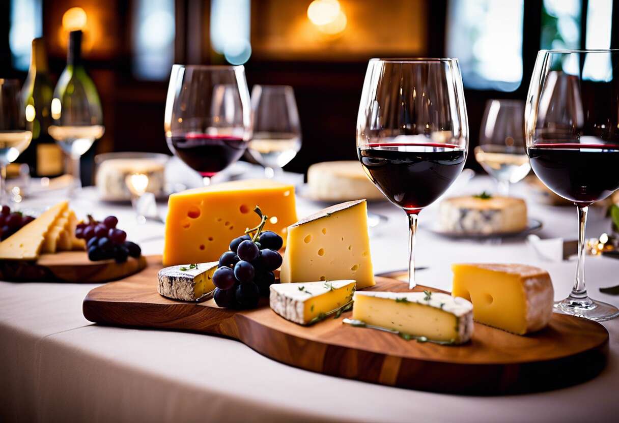 L'art de présenter et servir vos accords vins et fromages