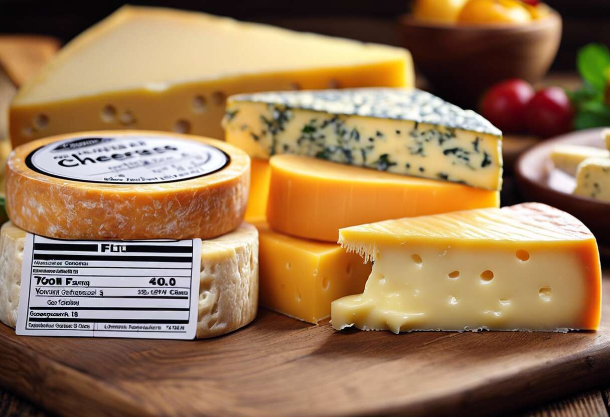 Démystifier les étiquettes des fromages allégés : comprendre les informations de base