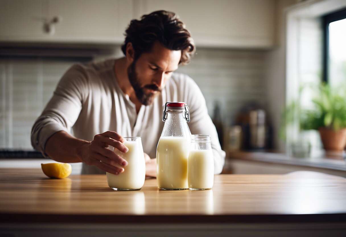 Comment vérifier la qualité du lait après la date de péremption