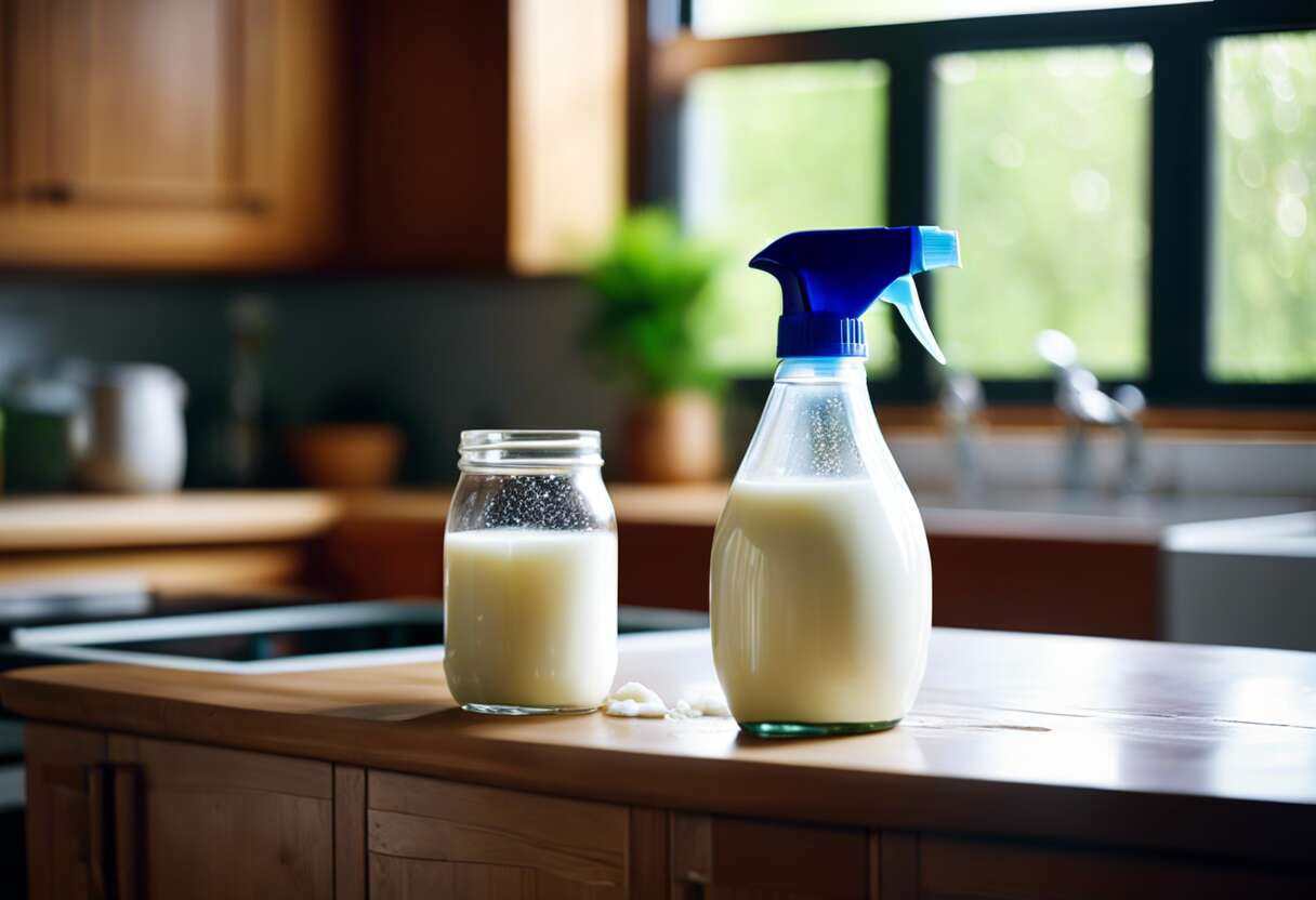 L'entretien de la maison avec du lait fermenté : trucs et astuces