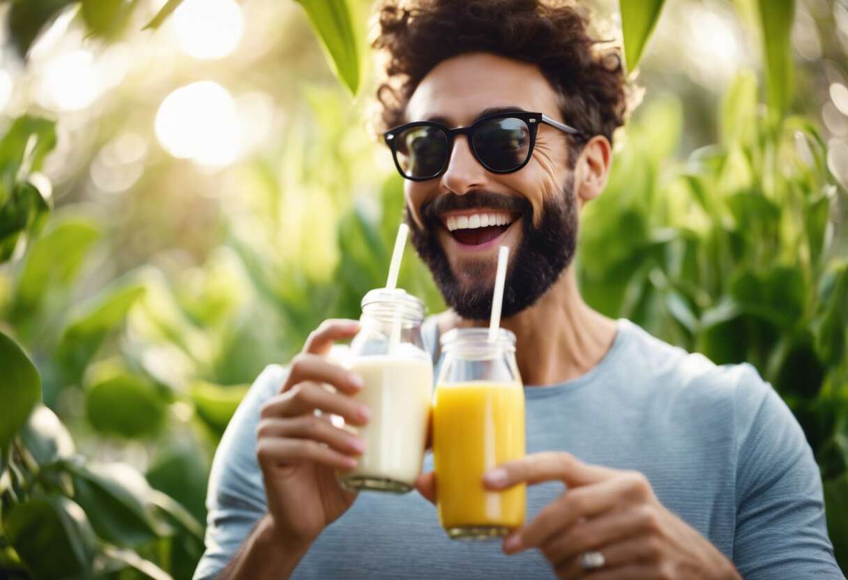 Comparatif des boissons végétales enrichies en calcium face au lait animal