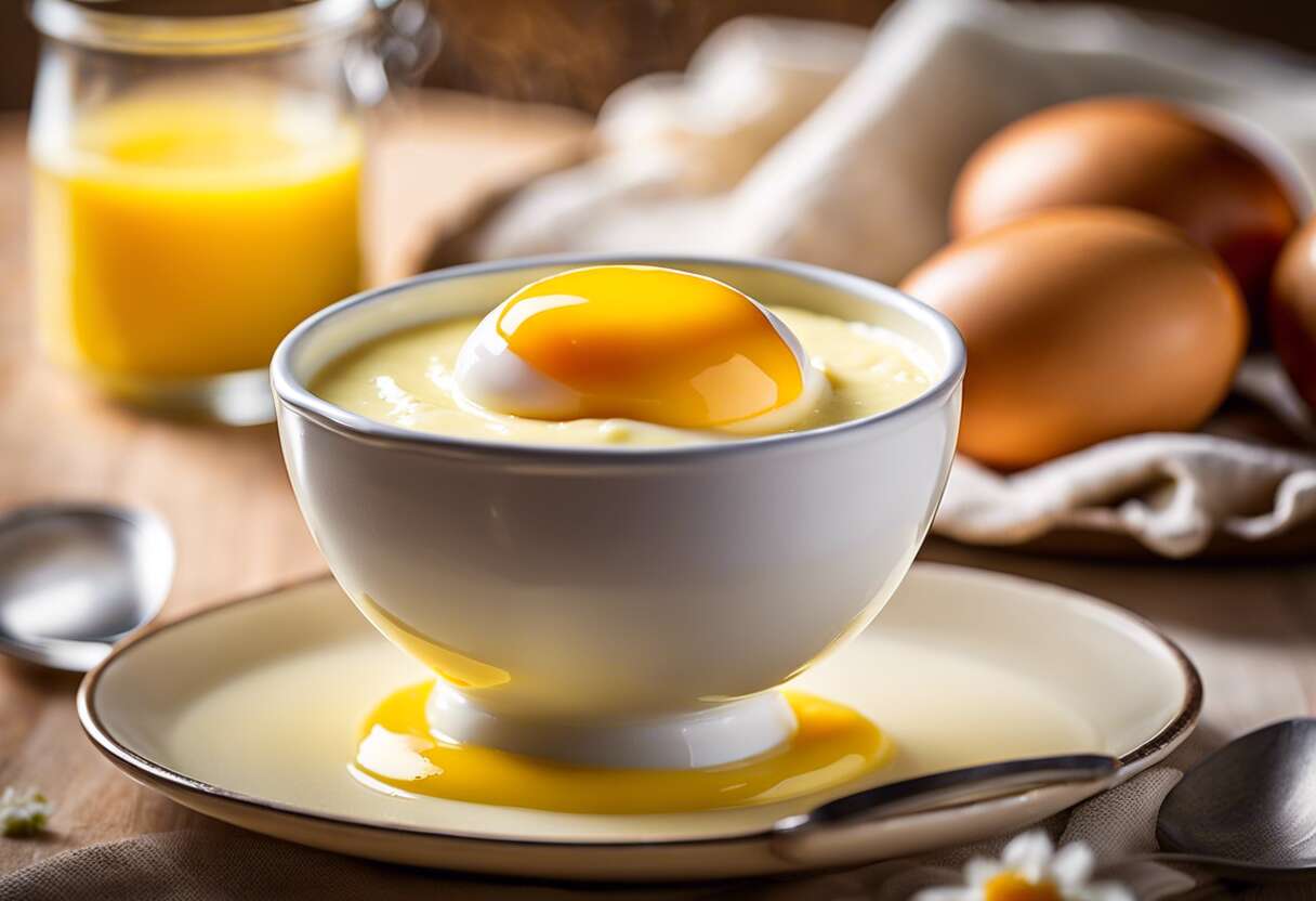 Crème anglaise maison : ratio idéal œufs/lait pour plus d'onctuosité