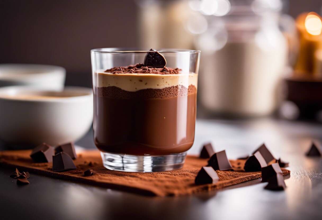 Mousse au chocolat aérienne : rôle du lait dans sa texture