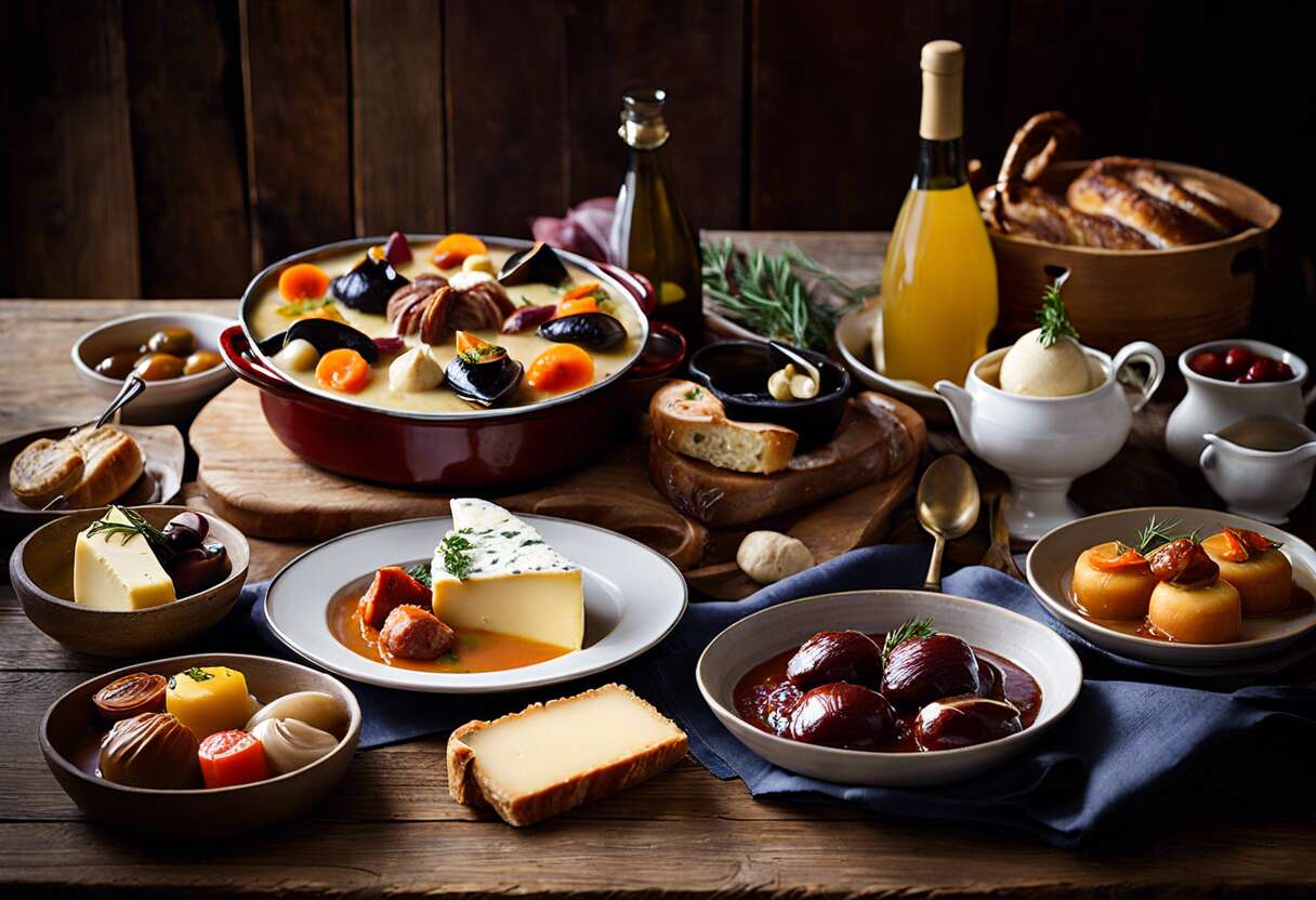 Les plats emblématiques à la crème : tour de france des spécialités