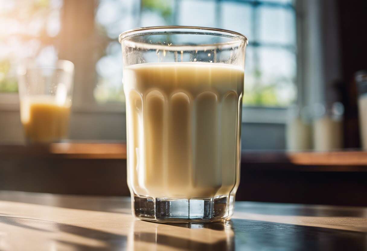 Identifier les signes de péremption du lait : odeur, texture et couleur