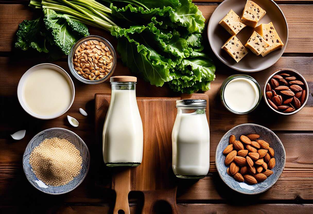 Alternatives aux produits laitiers : d'autres sources de calcium efficaces
