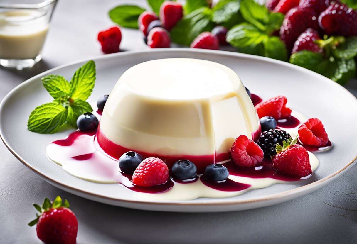 La panna cotta revisitée : variantes créatives et savoureuses