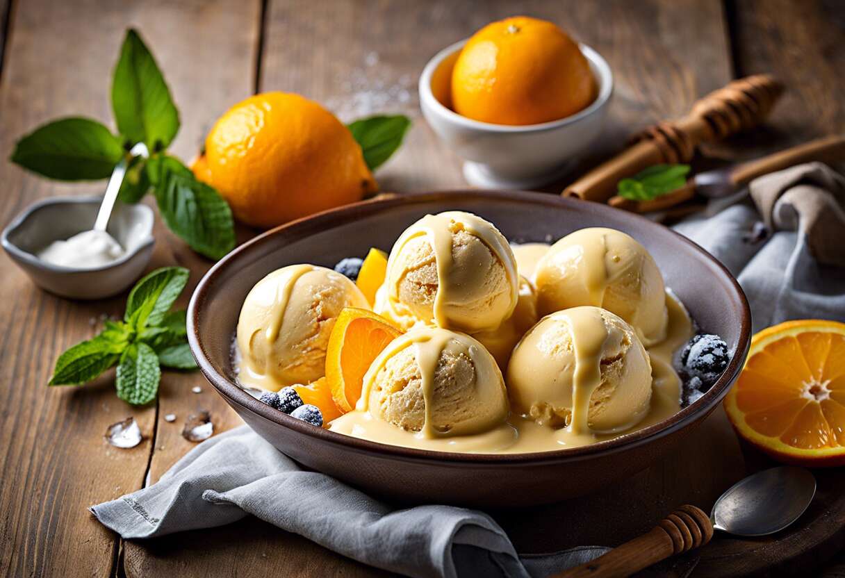 Glaces maison sans crème : recettes faciles et savoureuses