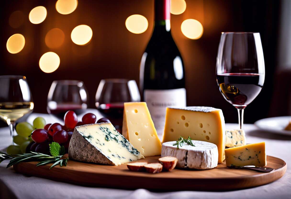 Rouge ou blanc ? Le dilemme du vin avec les fromages à pâte molle