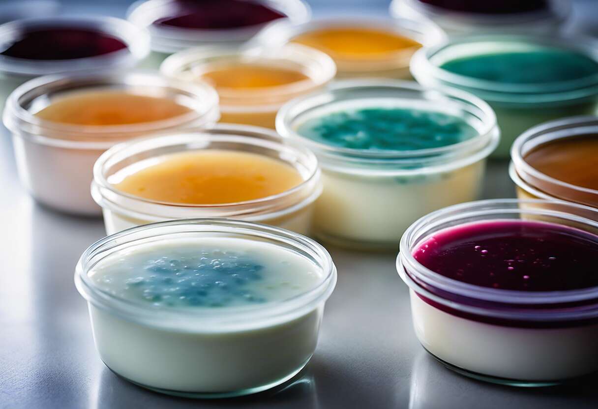 Différents types de cultures starters : mésophiles vs.  thermophiles