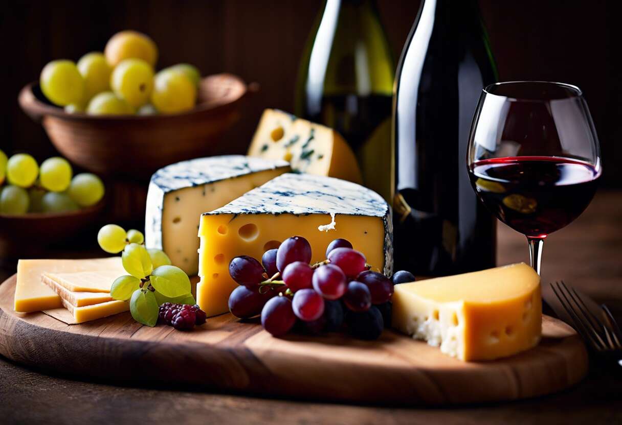 Des duos surprenants : idées originales d’accords vin-fromage