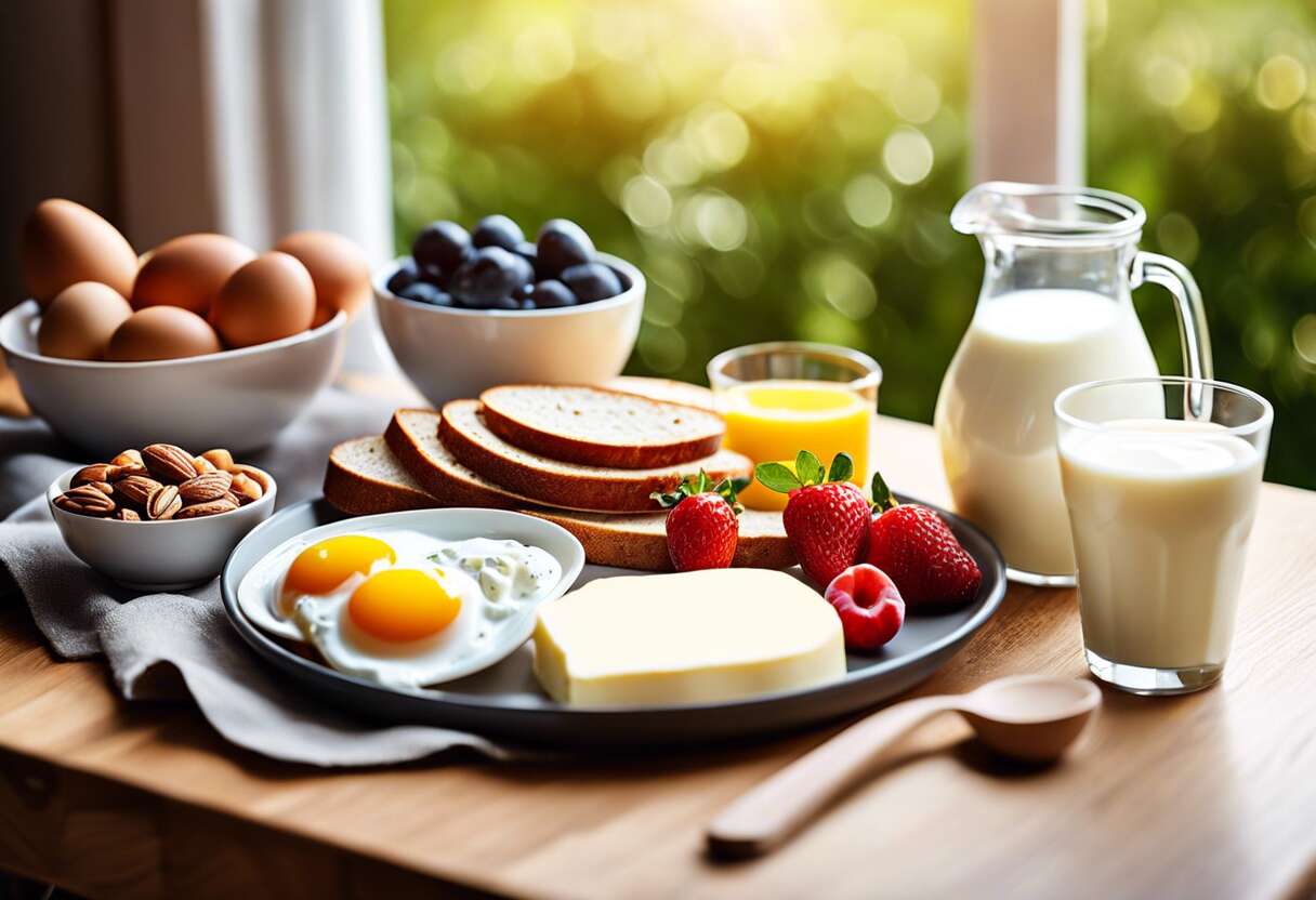 Les produits laitiers, partenaires incontournables d'un petit-déjeuner équilibré