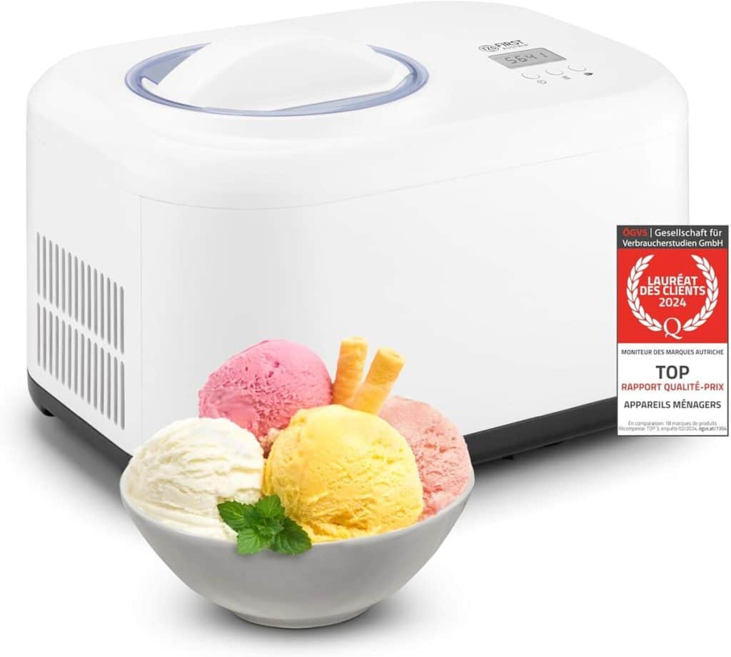 Test Sorbetière TZS First Austria : crème Glacée en 30 Min !