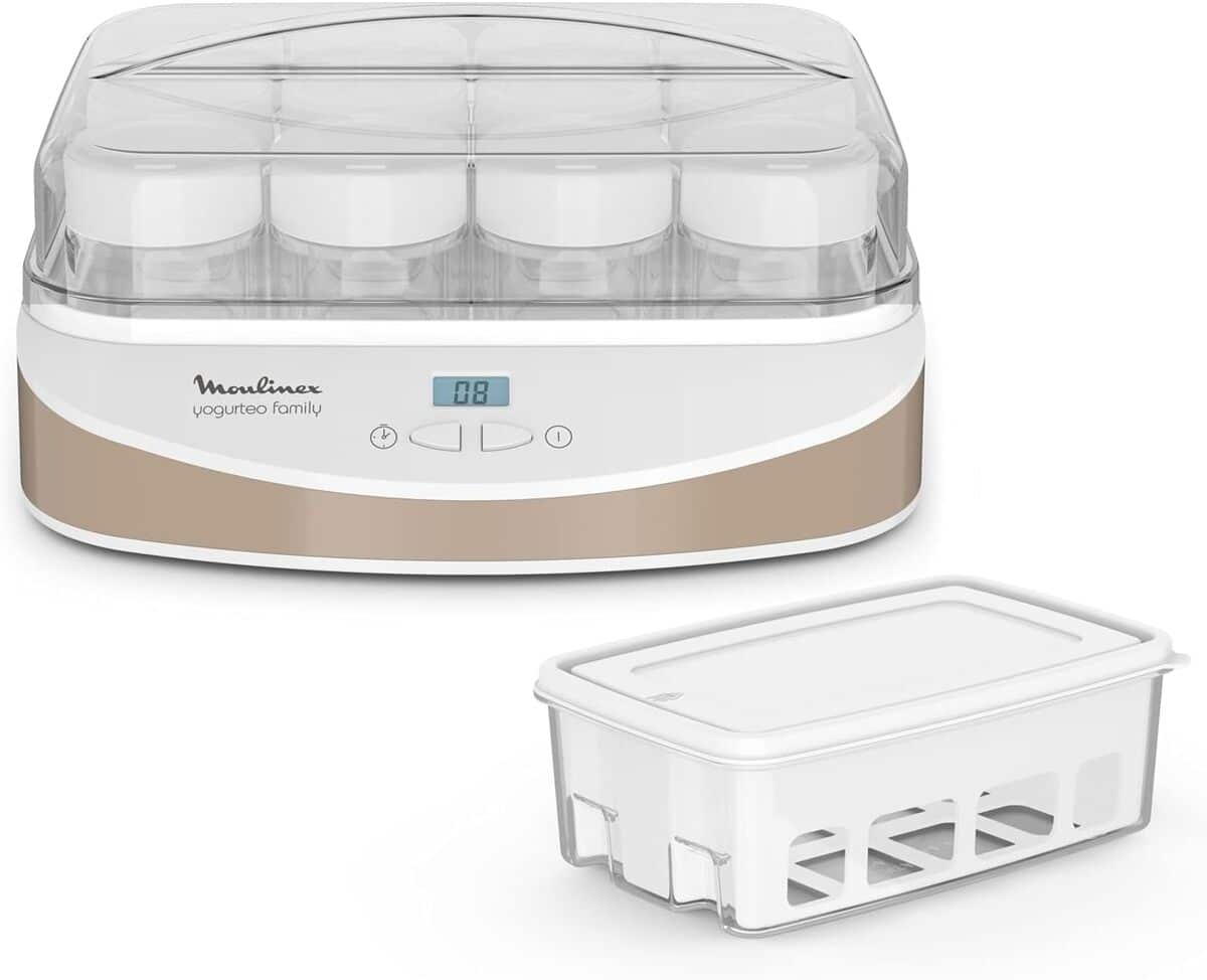 Yaourtière Moulinex Yogurteo : dégustez des yaourts faits maison !