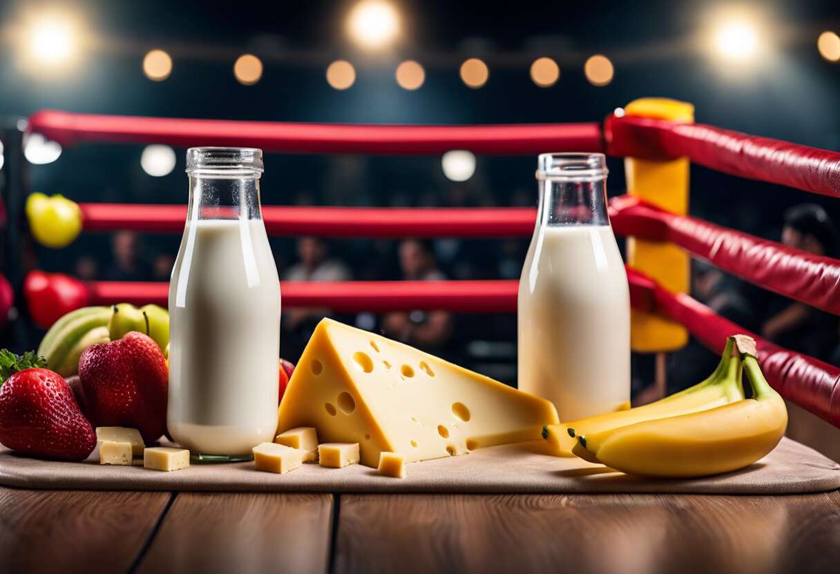 Protéines laitières vs protéines végétales : le match nutritionnel