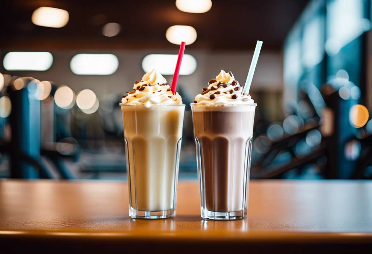 Choisir entre lait classique et laits enrichis pour son shake