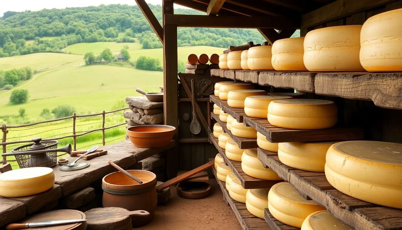 Saint-nectaire : trésor fromager de l'auvergne